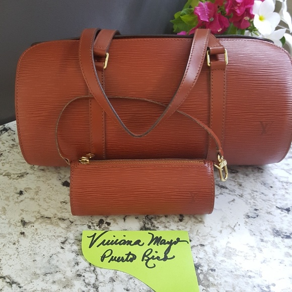 ✔💯Authentic Louis Vuitton Epi Soufflot Hand Bag - Picture 3 of 10